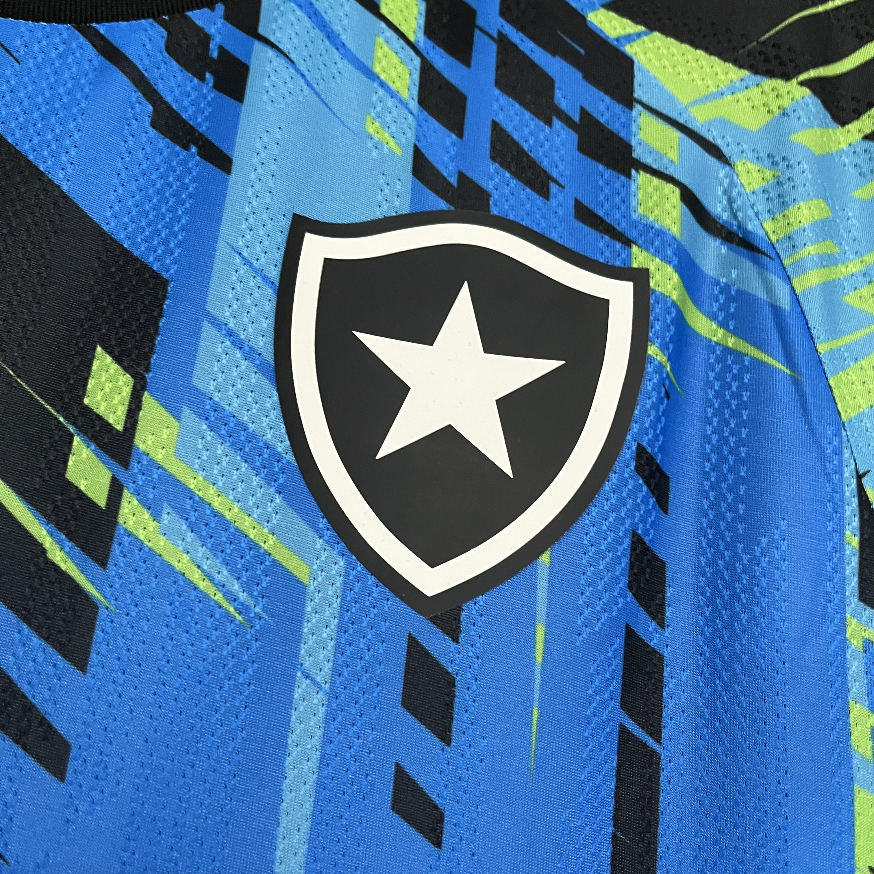 Camisa Botafogo de Goleiro 25/26 - Azul e Verde