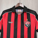 Camisa Vitória Titular 25/26 - Vermelha e Preta