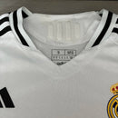 Camisa Real Madrid I Home 2024/25 Jogador Masculino Branco