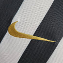 Camisa Santos Nike Fora 2012/13 - Versão Retrô Preta e Branca Listrada Neymar Jr