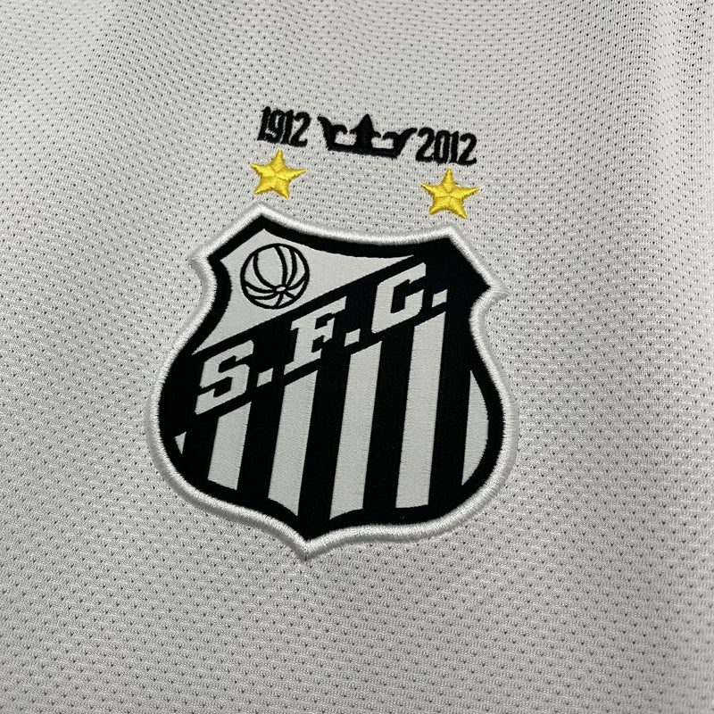 Camisa Santos Nike Titular 2012/13 - Versão Retrô Branca Neymar Jr