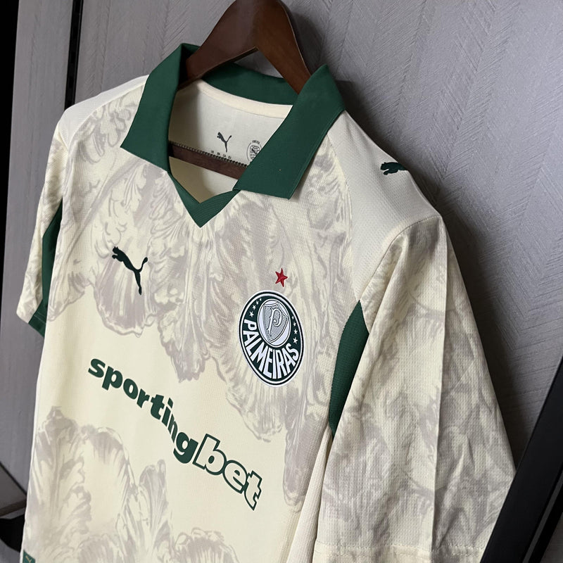 Camisa Palmeiras Edição Especial 25/26 - Versão Torcedor Bege