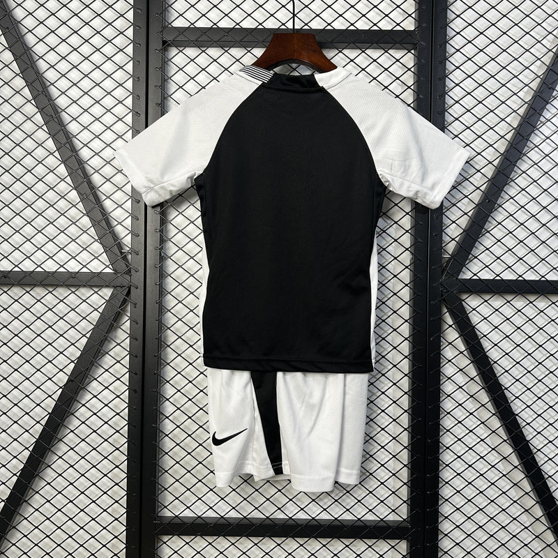 Conjunto Infantil Corinthians Fora 25/26 - Preto
