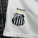Shorts Santos Titular 11/12 - Branco Retrô