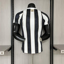 Camisa Santos Fora 2024/25 - Versão Jogador Preto e Branco