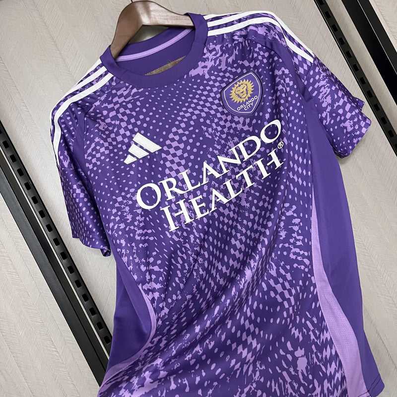 Camisa Orlando City Titular 25/26 - Roxa