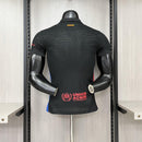 Camisa Barcelona Fora 2024/25 - Versão Jogador Spotify Preta