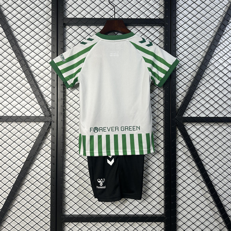 Conjunto Infantil Real Betis 25/26 - Verde Listrado
