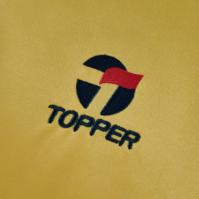 Camisa Brasil Titular 1988 - Versão Retrô Amarela