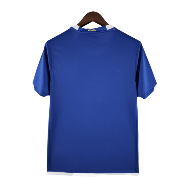 Camisa Brasil Fora 2006 - Versão Retrô Azul