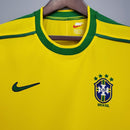 Camisa Brasil Titular 98/99 - Versão Retrô Amarela