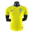 Camisa Brasil Titular 2022 - Versão Jogador Amarela