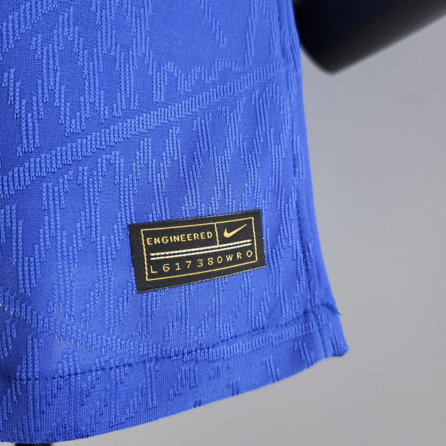 Camisa Brasil Fora 2022 - Versão Jogador Azul