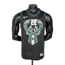 Camisa Regata NBA Milwaukee Bucks Preta - Nike - Masculina