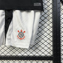 Conjunto Infantil Corinthians Fora 25/26 - Preto
