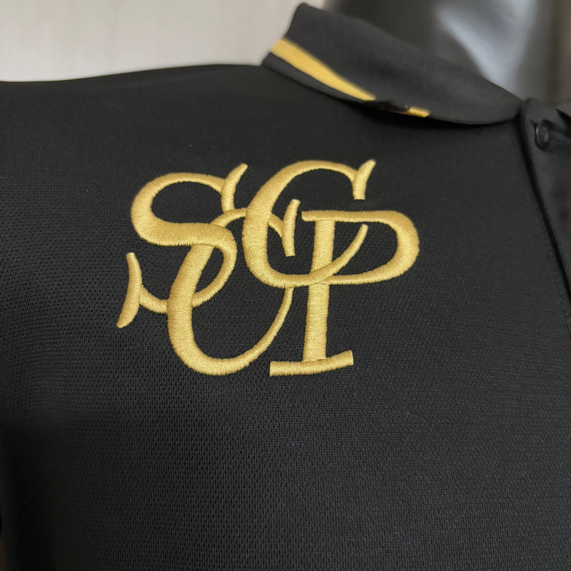 Camisa Polo Corinthians 2025 - Preta