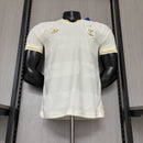 Camisa Flamengo III 2025/26 - Versão Jogador Branco e Dourado