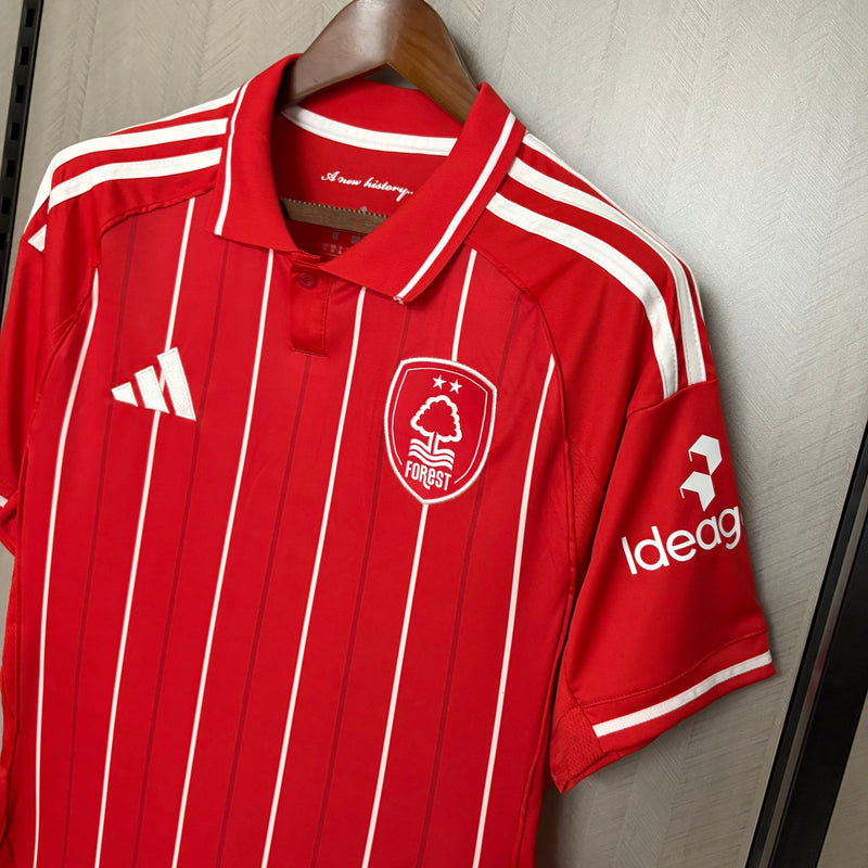 Camisa Nottingham Forest Home 25/26 - Vermelha