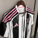 Camisa Juventus Titular 25/26 - Preto e Rosa