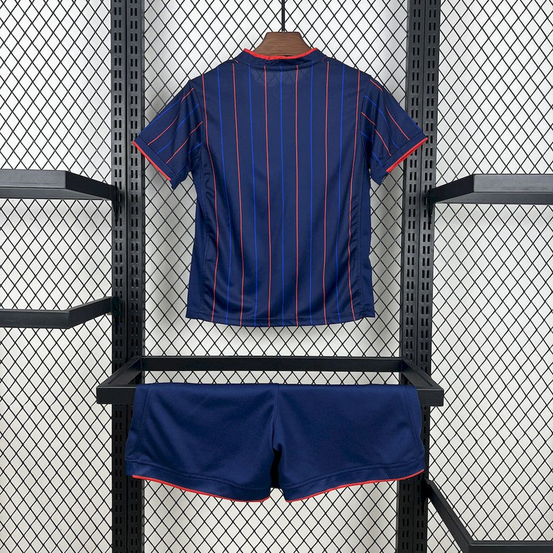Conjunto Infantil Estados Unidos Fora 2025/26 - Azul