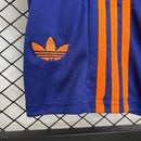 Conjunto NewCastle Away 25/26 - Azul e laranja