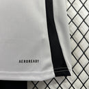 Conjunto Infantil Flamengo Fora 25/26 - Branca