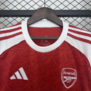 Camisa Arsenal Titular 25/26 - Vermelho e Branco