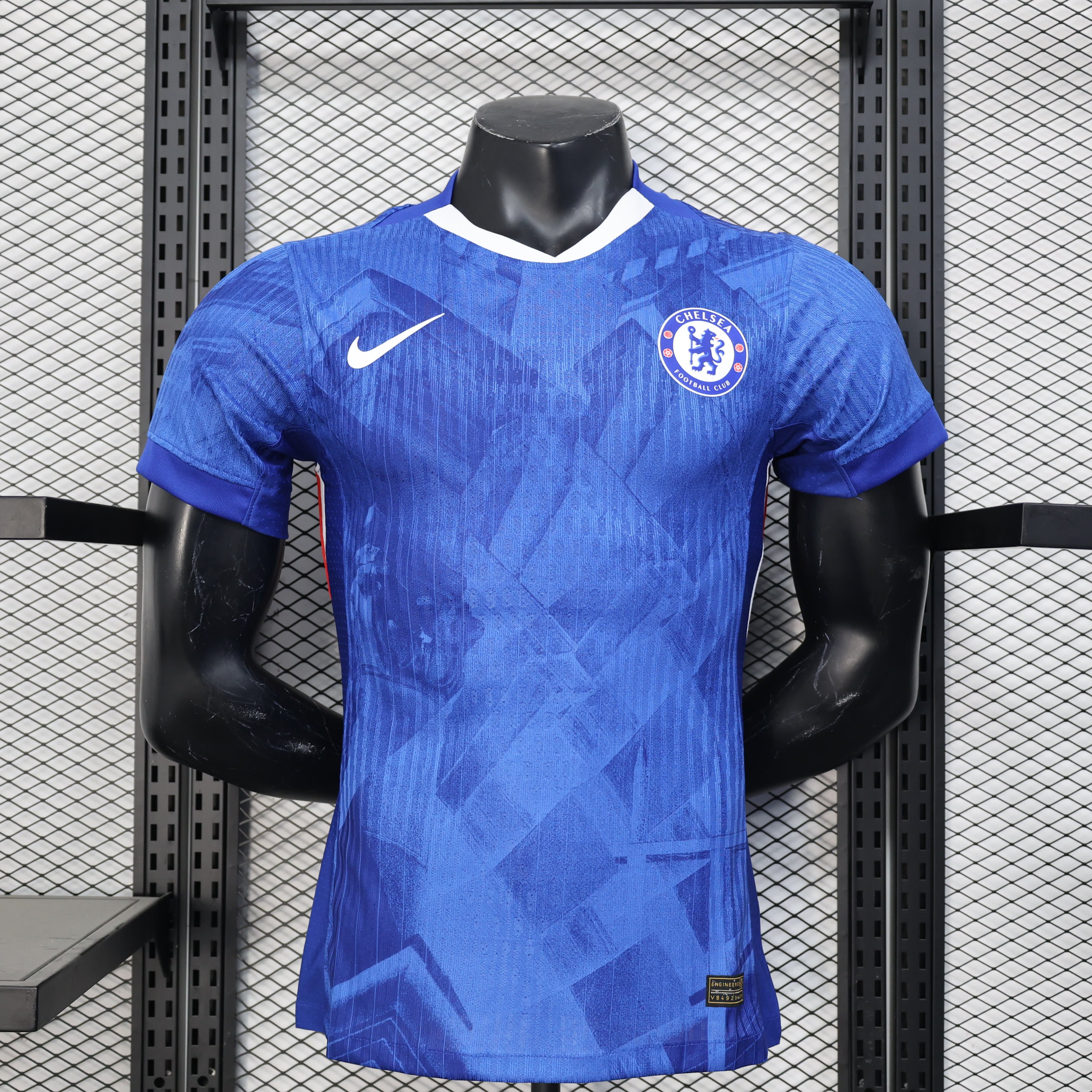 Camisa Chelsea Titular 2025/26 - Versão Jogador Azul