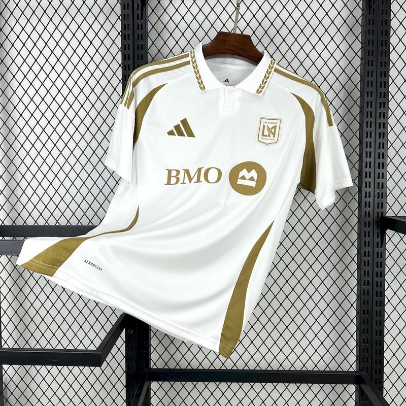 Camisa Los Angeles Galaxy III 25/26 - Branco e Dourado