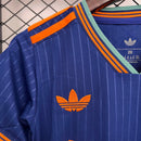Conjunto NewCastle Away 25/26 - Azul e laranja