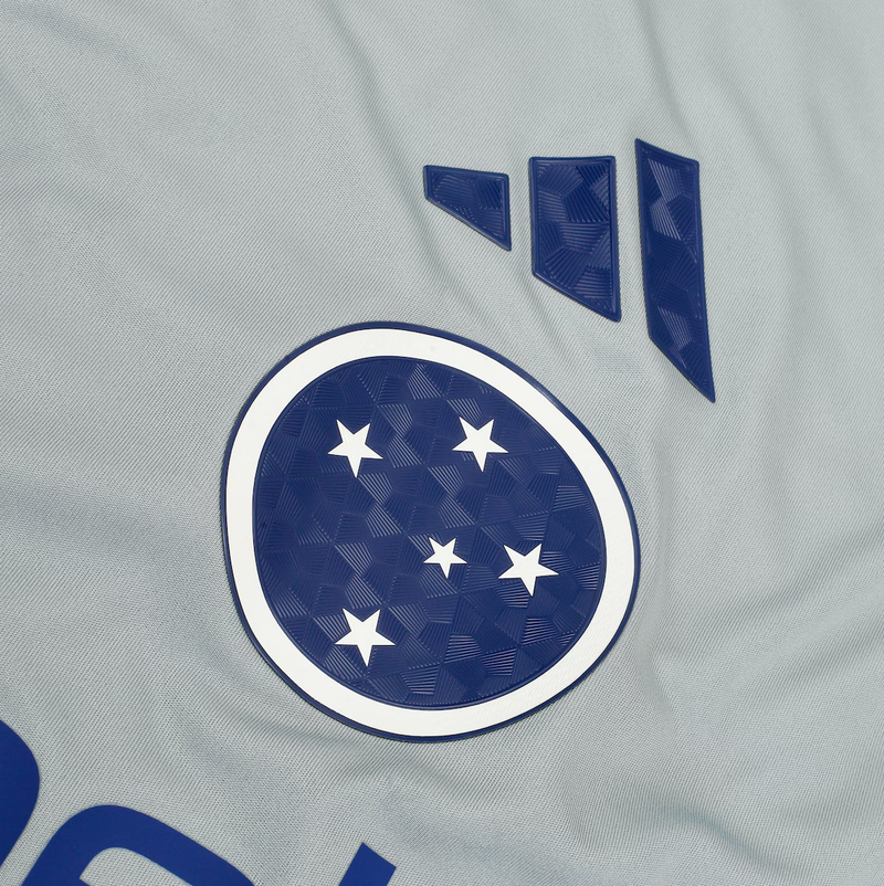 Camisa Cruzeiro de Goleiro 25/26 - Masculino Cinza