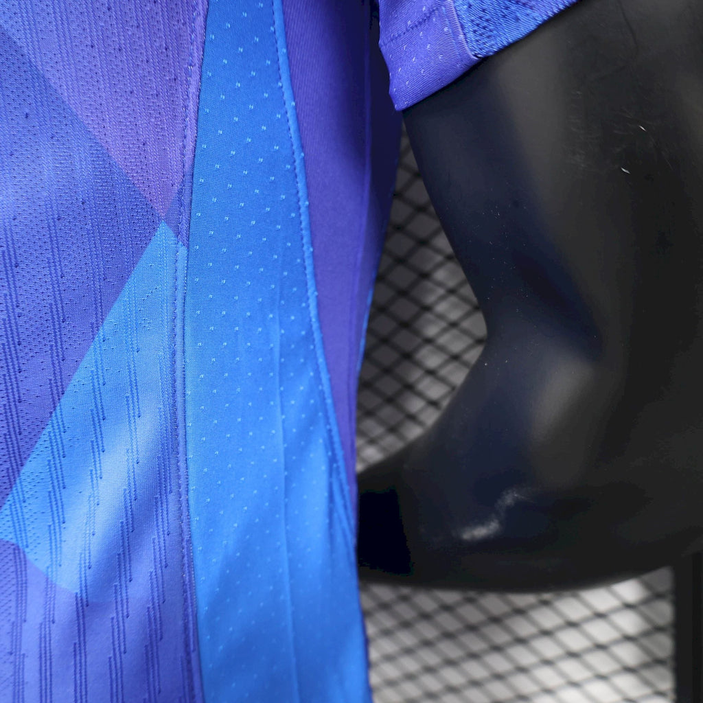 Camisa Brasil Fora 2025/26 - Versão Jogador Azul