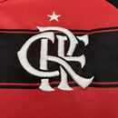 Conjunto Infantil Flamengo Titular 25/26 - Preto e Vermelho