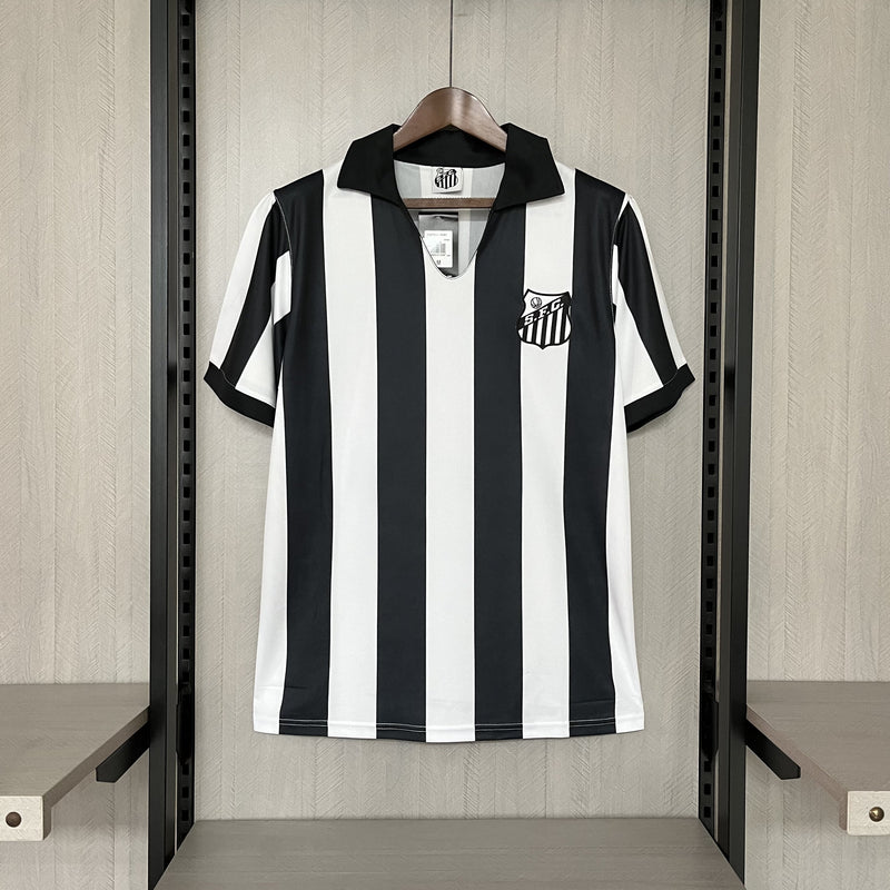 Camisa Santos Fora 1956 - Versão Retrô