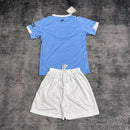 Conjunto Infantil Manchester City Titular 25/26 - Azul