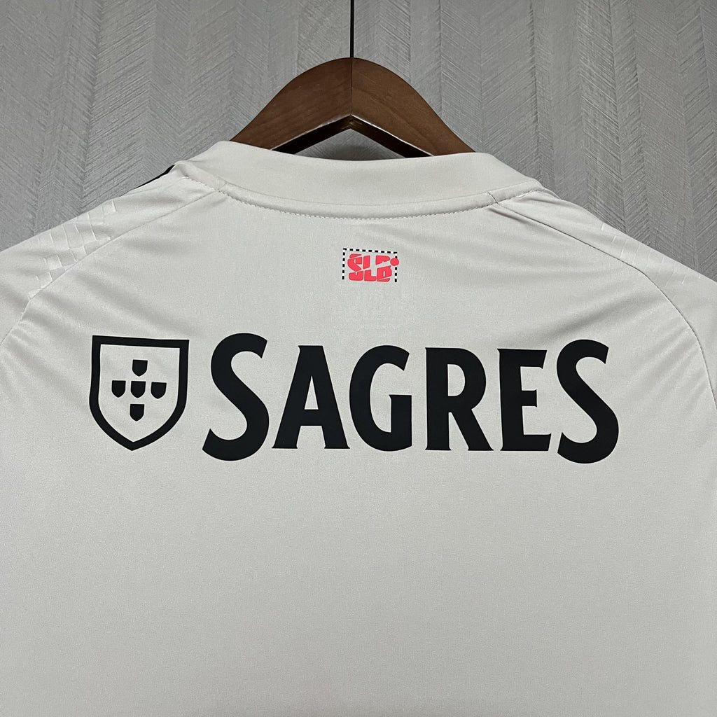 Camisa Benfica Fora 25/26 - Branca