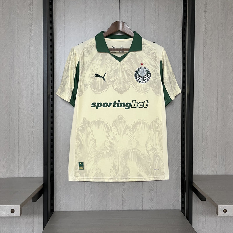 Camisa Palmeiras Edição Especial 25/26 - Versão Torcedor Bege