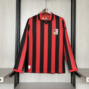 Camisa Manga Longa Milan 2024/25 - Vermelho e Preto Edição Especial