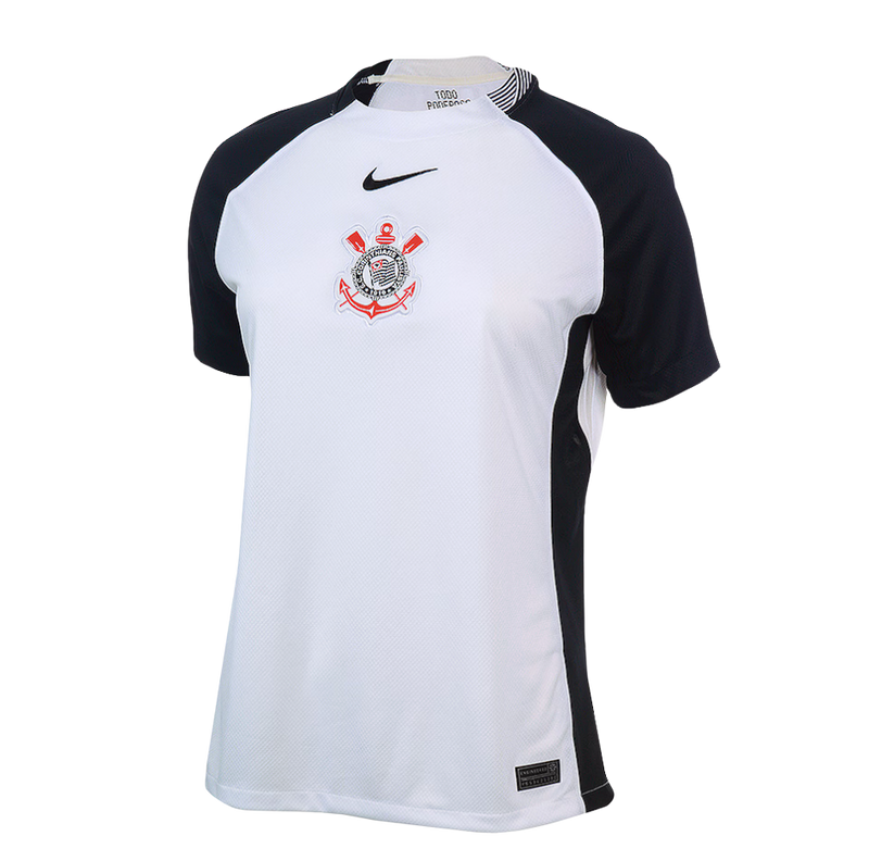 Camisa Corinthians Titular 25/26 - Versão Feminina Baby Look