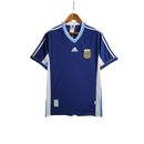 Camisa Retrô Argentina Adidas 1998/99 Masculino Azul Marinho e Branco