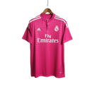 Camisa Retrô Real Madrid II Away Adidas 2014/15 Masculino Rosa