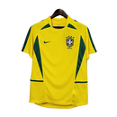 Camisa Brasil Titular 2002/03 - Versão Retrô Amarela