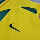 Camisa Brasil Titular 2002/03 - Versão Retrô Amarela