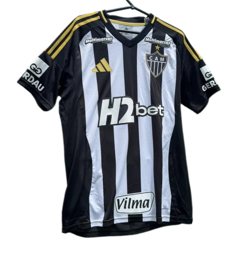 Camisa Galo Titular 25/26 - Preta e Dourado