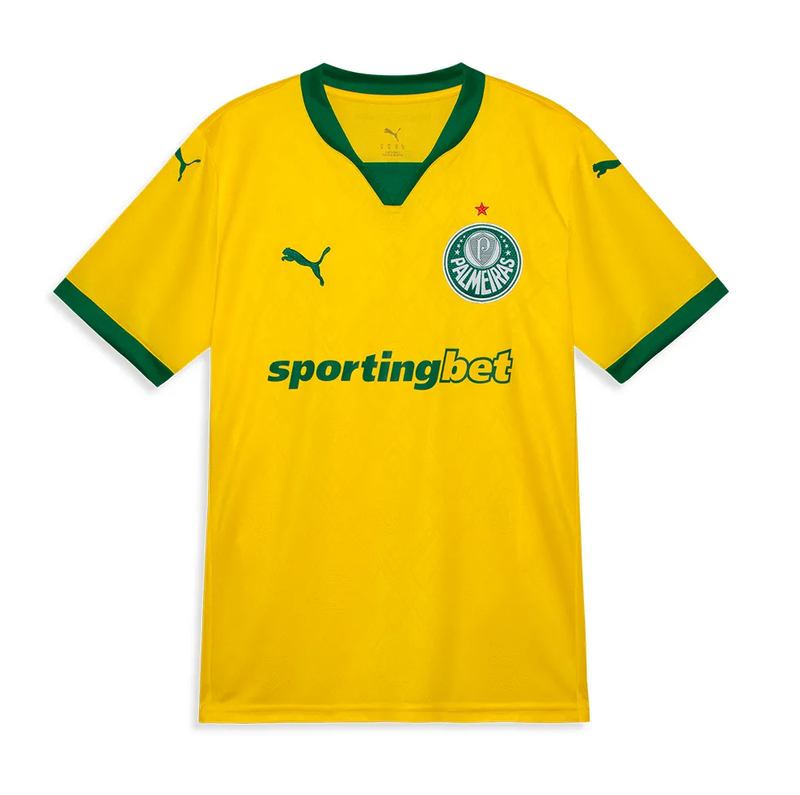 Camisa Palmeiras III 25/26 - Versão Torcedor Amarelo