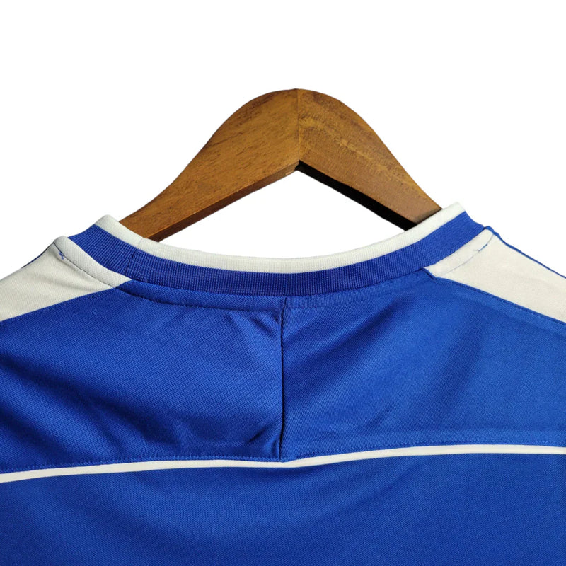 Camisa Brasil Fora 98/99 - Versão Retrô Azul