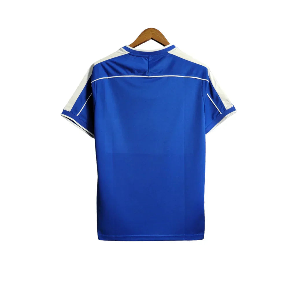 Camisa Brasil Fora 98/99 - Versão Retrô Azul