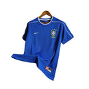 Camisa Brasil Fora 98/99 - Versão Retrô Azul