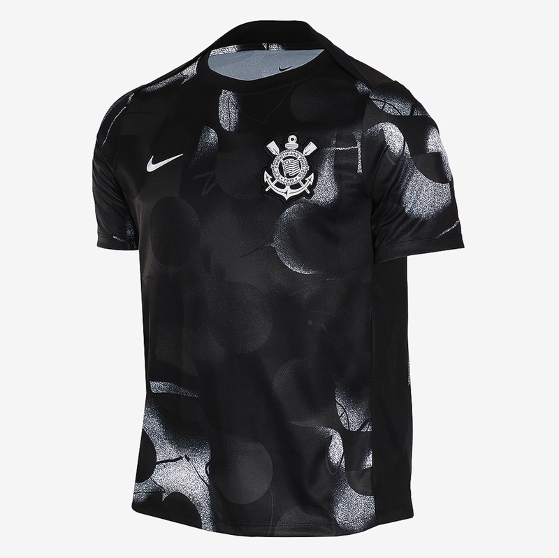 Camisa Corinthians Pré-Jogo 25/26 - Preto