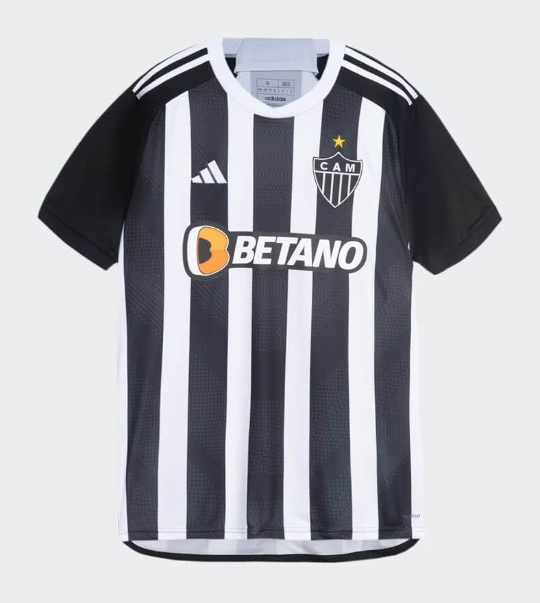 Camisa Galo titular 24/25 - Preta e branca
